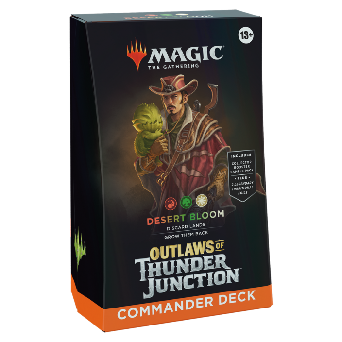 (image for) Outlaws of Thunder Junction Desert Bloom Commander Deck